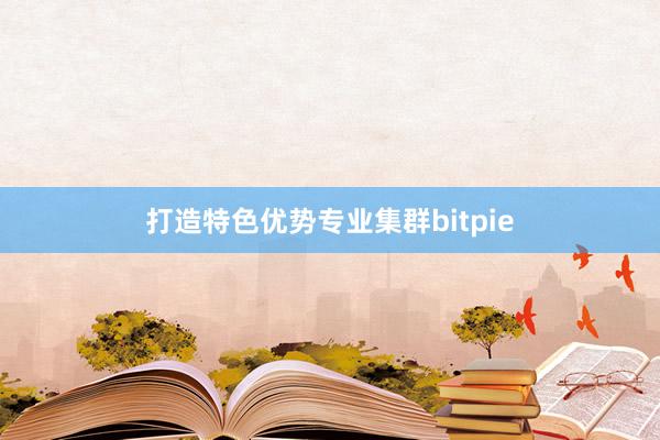 打造特色优势专业集群bitpie