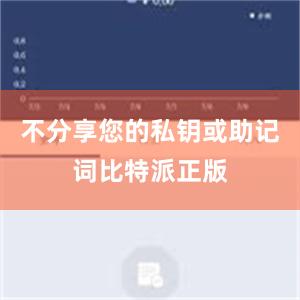 不分享您的私钥或助记词比特派正版